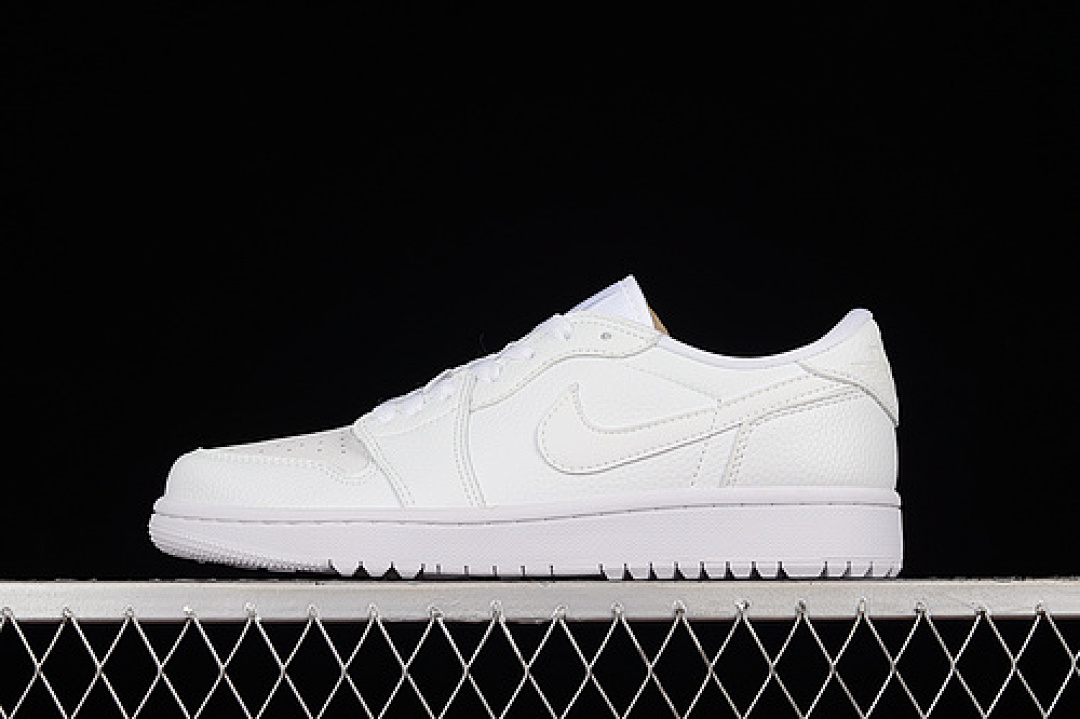 Jordan [DD9315-101]-[AIR JORDAN 1 LOW GOLF WHITE/WHITE/WHITE]-[WOMAN:36-39]-[MAN:40-46], photo 1