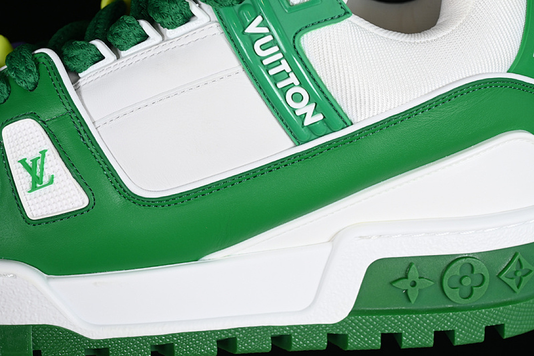 Louis Vuitton [TRAINER WHITE/GREEN/ORANGE]-[MAN:38-45] - Image 7