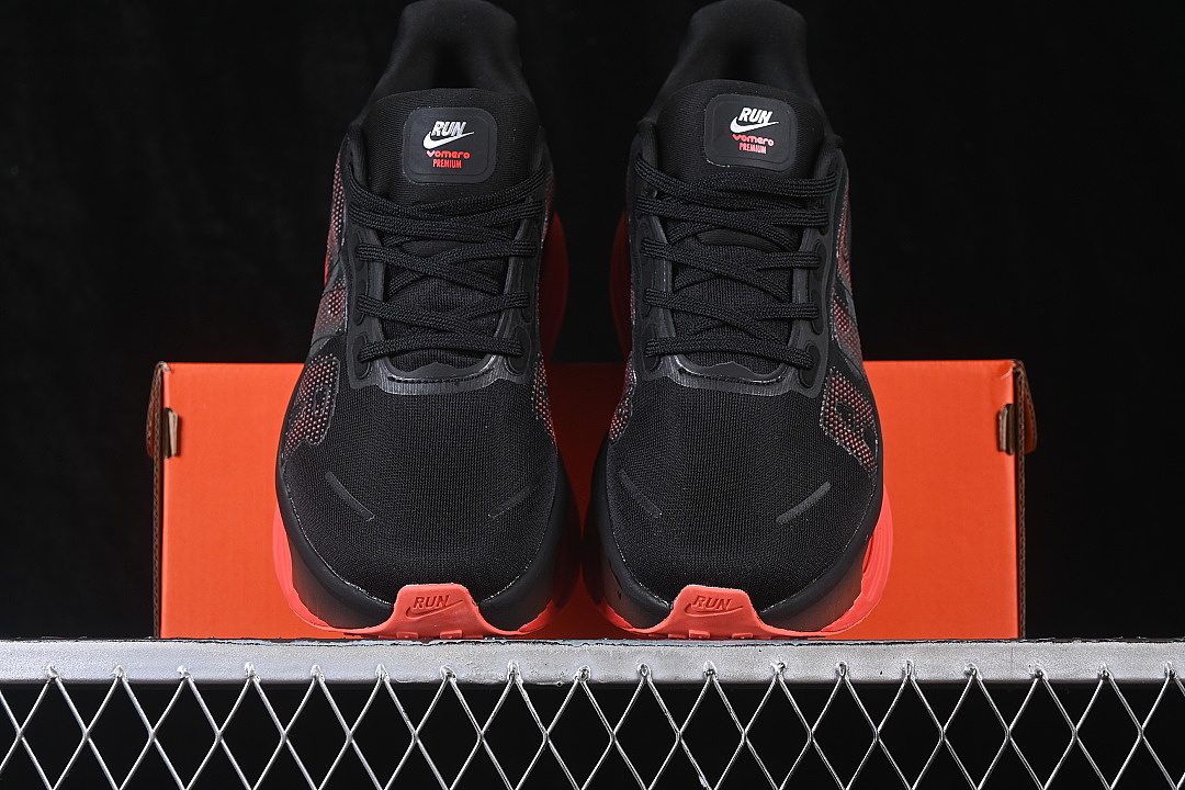 Nike [HQ2050-002]-[AIR ZOOM VOMERO PREMIUM AIR CUSHION SHOES RED/BLACK]-[WOMAN:39]-[MAN:40-46] - Image 12