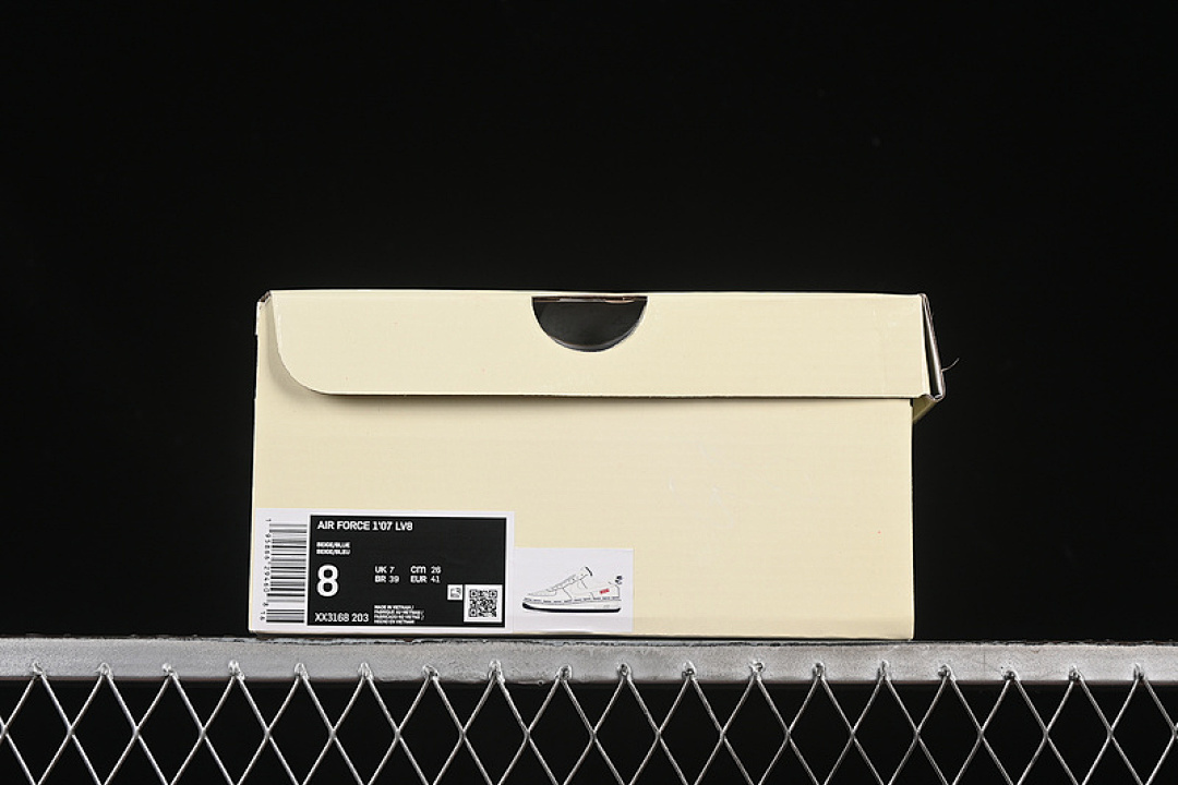 Nike [XX3168-203]-[AIR FORCE 1 07 LOW SUPREME OFF WHITE/BLUE]-[WOMAN:36-39]-[MAN:40-45] - Image 12