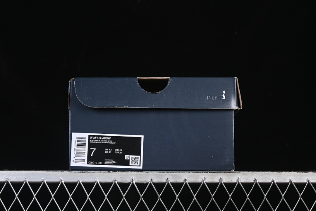 Nike [CI0919-006]-[AIR FORCE 1 LOW SHADOW BLACK/PINK SPELL/PINK BLAST]-[WOMAN:35.5-39]-[MAN:40] - Image 12