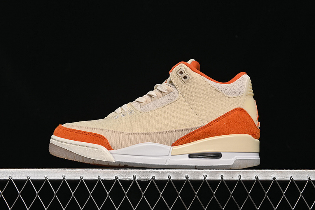 Jordan [IH7694-200]-[AIR JORDAN 3 RETRO STARFISH ORANGE/BEIGE]-[WOMAN:36-39]-[MAN:40-48.5], photo 1