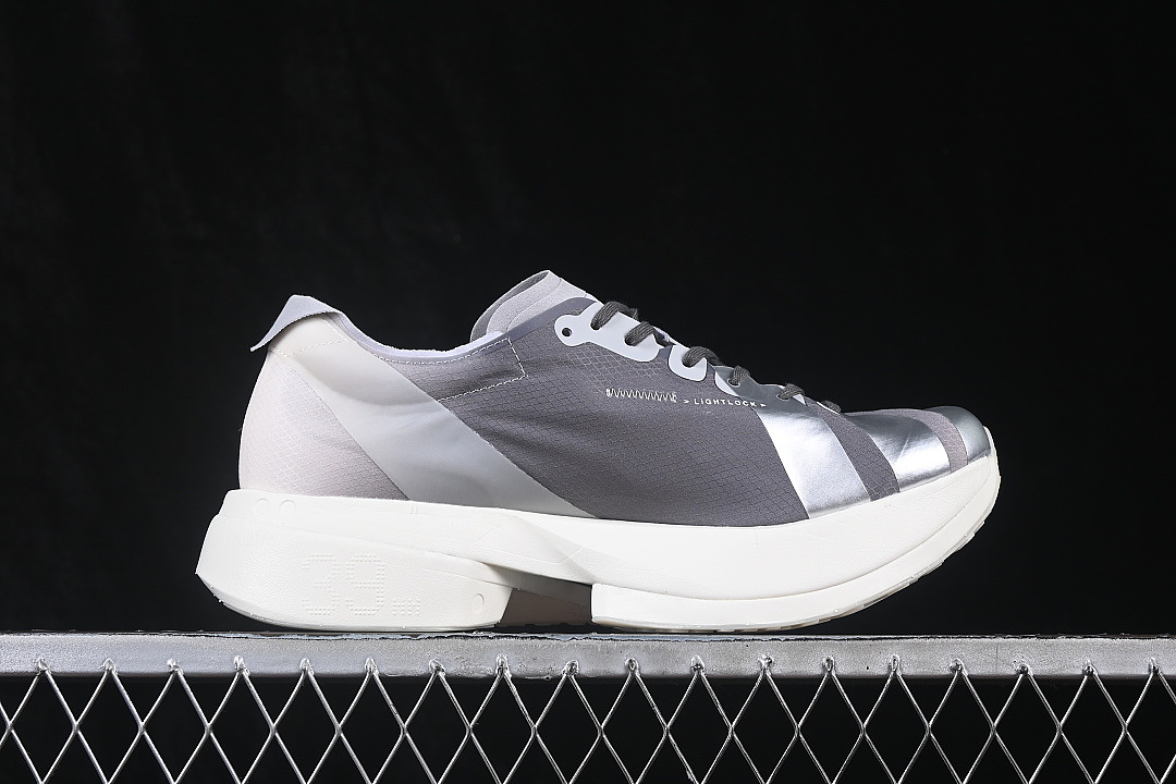 Adidas [KZ9045]-[ADIOS 4 M LIGHTWEIGHT RUNNING SHOES DARK GRAY/WHITE]-[WOMAN:39]-[MAN:40-46] - Image 15