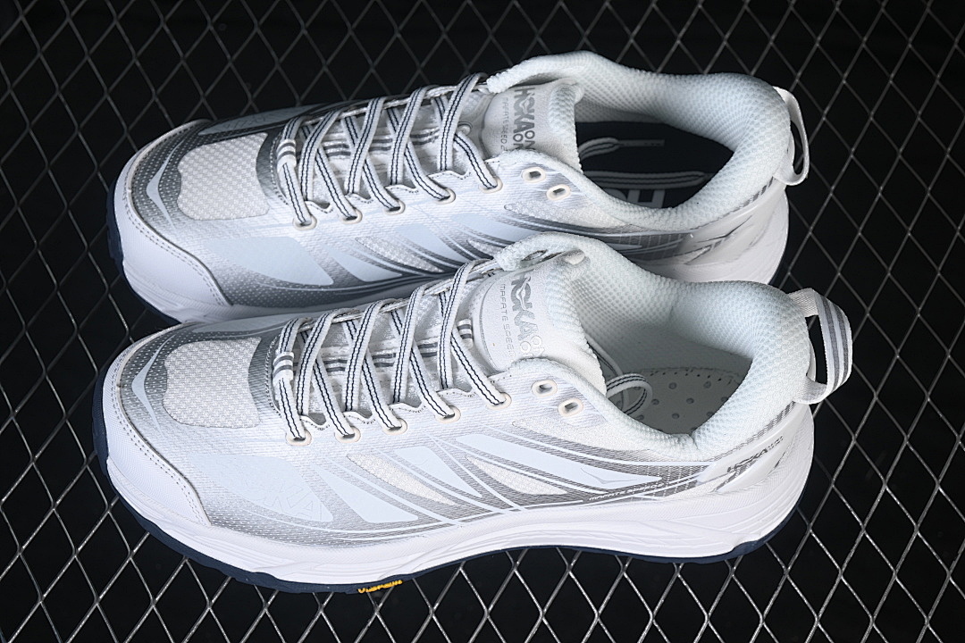 Hoka [1126851-WSLV]-[HOKA ONE RUNNING SHOES WHITE/SILVER]-[WOMAN:36-39]-[MAN:40-46] - Image 11