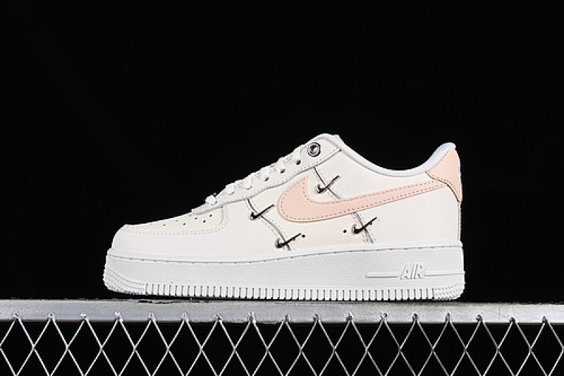 Nike Nike AIR FORCE 1 07 LOW WHITE/BLACK/GREY/PINK · FV8110-181, photo 1
