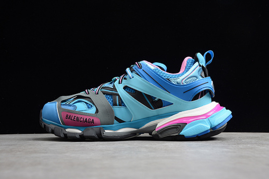 Balenciaga TRACK 3.0 SNEAKER BLUE/GREY/WHITE · ECBA8041331, photo 1