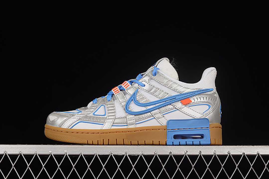 Off-White [CU6015-100]-[OFF-WHITE X AIR RUBBER DUNK GREY/UNIVERSITY BLUE/GREY]-[WOMAN:36-39]-[MAN:40-45], photo 1