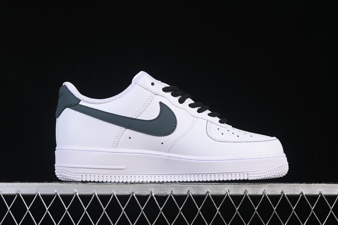 Nike [ZH0316-127]-[AIR FORCE 1 07 LOW CASUAL SNEAKERS WHITE/NAVY BLUE]-[WOMAN:36-39]-[MAN:40-45] - Image 15