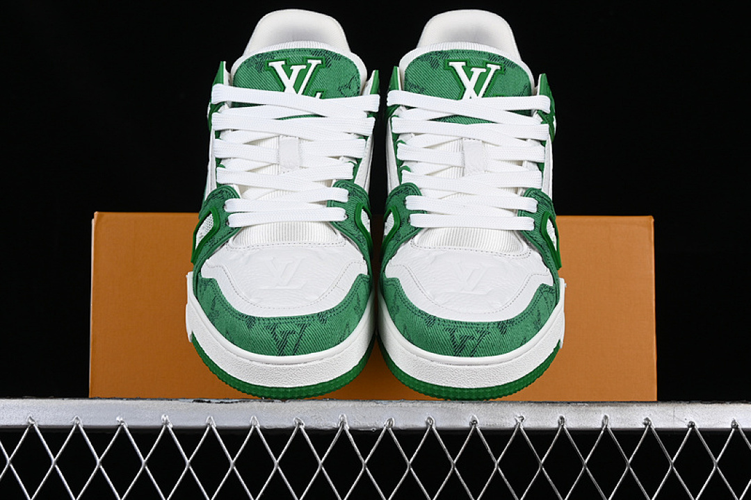 Louis Vuitton [TRAINER WHITE/GREEN]-[WOMAN:35-39]-[MAN:40-45] - Image 14