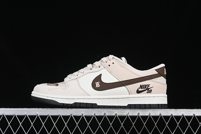 Nike SB DUNK LOW WHITE/GREY/BROWN · DJ2024-088, photo 1