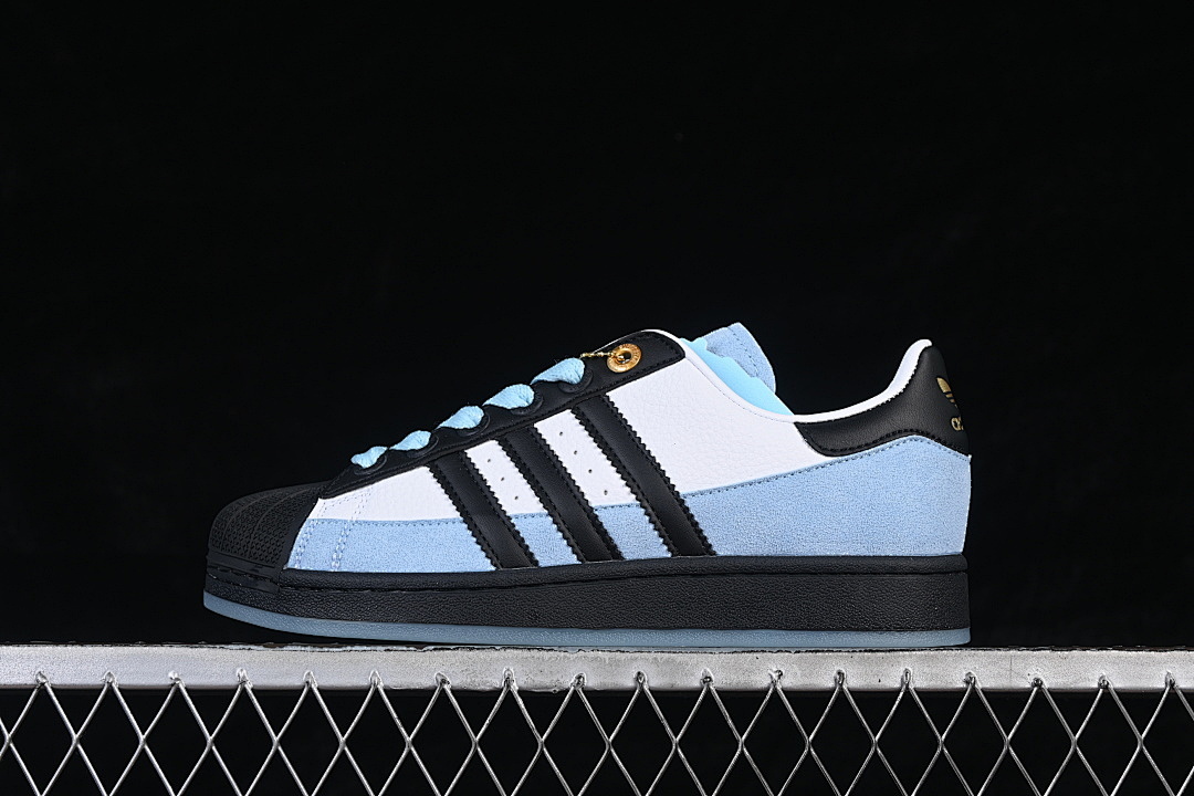 Adidas ORIGINALS SUPERSTAR II CASUAL SNEAKERS BLUE/WHITE/BLACK · KI8564, photo 1