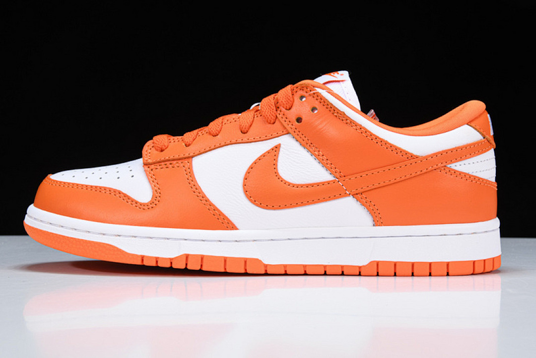 Nike SB DUNK LOW SP SYRACUSE WHITE/ORANGE · CU1726-101, photo 1