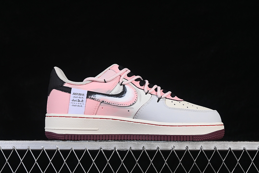 Nike [FB1839-125]-[AIR FORCE 1 07 LOW WHITE/GREY/PINK]-[WOMAN:36-39]-[MAN:40-45] - Image 16