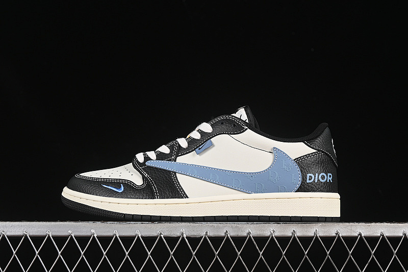 Jordan TRAVIS SCOTT X FRAGMENT DESIGN AIR Jordan 1 LOW OG SP WHITE/BLUE/BLACK · XZ5749-003, photo 1