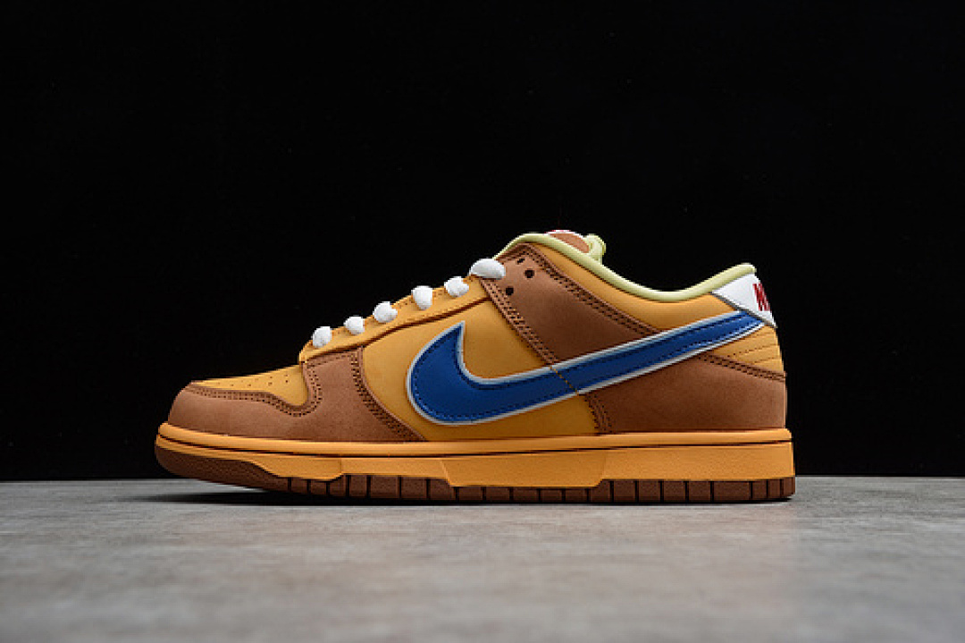 Unbranded [313170-741]-[ORIGINAL QUALITY SB DUNK LOW NEWCASTLE BROWN ALE GOLD/ATLANTIC BLUE]-[40-47.5], photo 1