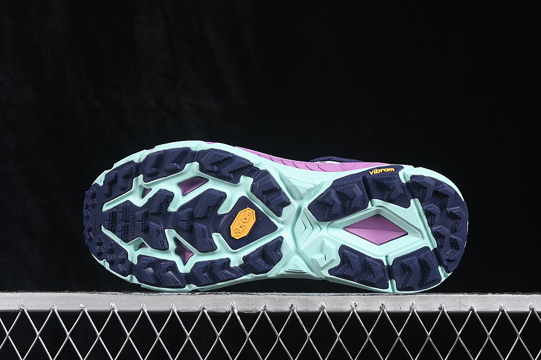 Hoka [1131056 NSOF]-[LIGHTWEIGHT MOUNTAIN RUNNING SHOES NAVY BLUE/PURPLE]-[WOMAN:36-39]-[MAN:40-45] - Image 14