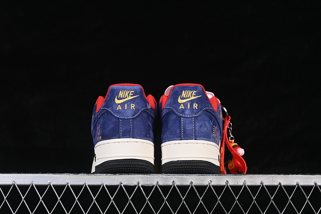 Nike [XD0028-019]-[AIR FORCE 1 07 LOW CASUAL SNEAKERS WHITE/RED/BLUE]-[WOMAN:36-39]-[MAN:40-45] - Image 14