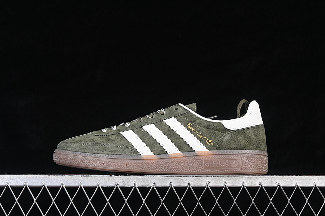 Unbranded [KI5940]-[CLASSIC RETRO CASUAL SNEAKERS ARMY GREEN/WHITE]-[WOMAN:35-39]-[MAN:40-45], photo 1