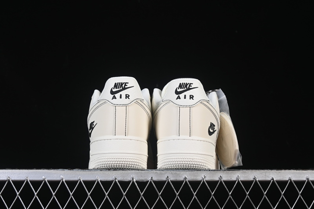 Nike [CS5288-032]-[AIR FORCE 1 07 LOW WHITE/BLACK/BEIGE]-[WOMAN:36-39]-[MAN:40-45] - Image 15