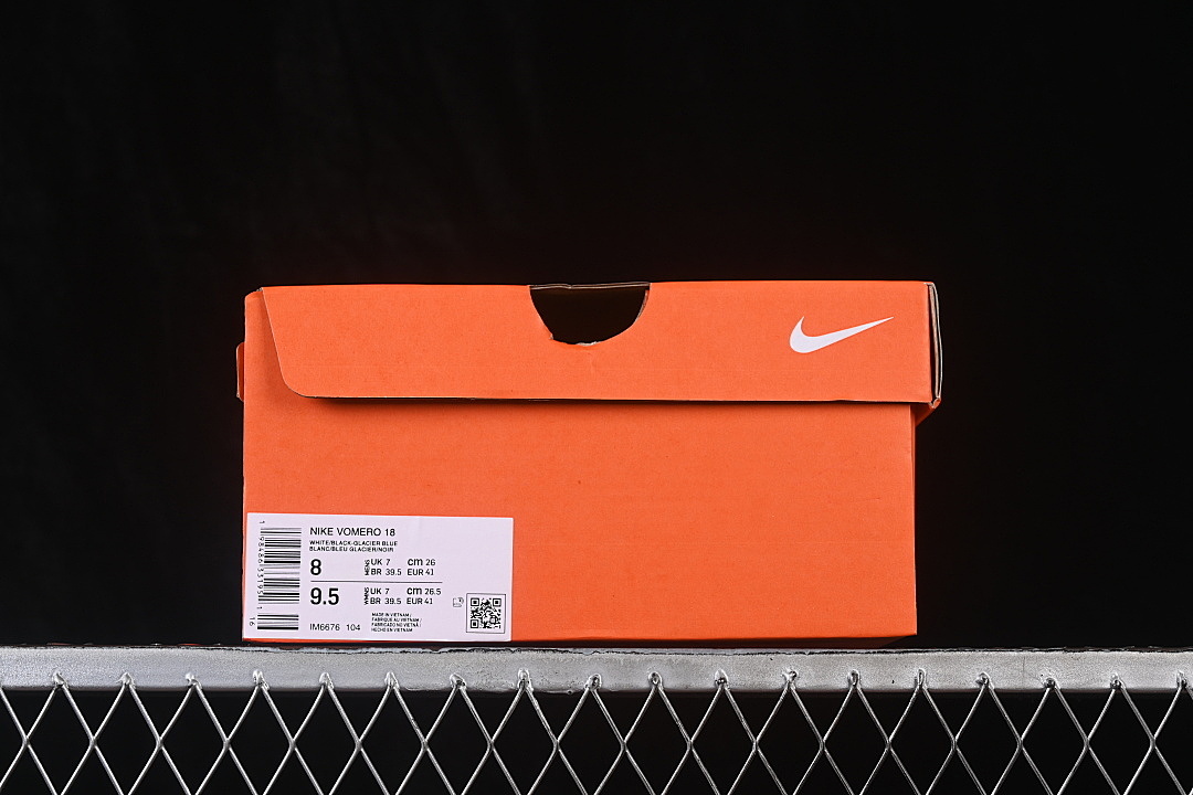 Nike [IM6676-104]-[VOMERO 18 WHITE/GLACIER BLUE/HYPER PINK/BLACK]-[WOMAN:36-39]-[MAN:40-46] - Image 12