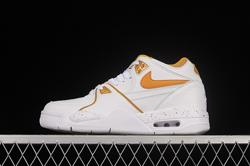 AIR FLIGHT 13 MID WHITE/WHITE/YELLOW · CZ6097-100, photo 1