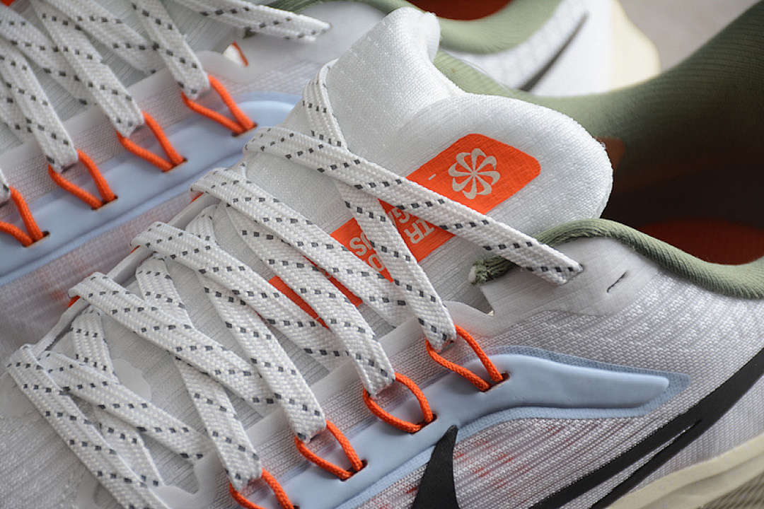 Nike [DX6050-101]-[ZOOM PEGASUS 39 WHITE/TOTAL ORANGE-BLACK]-[WOMAN:36-39]-[MAN:40-45] - Image 6