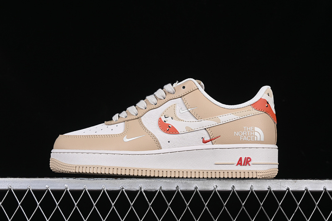 Nike [DM6688-048]-[AIR FORCE 1 07 LOW WHITE/BEIGE]-[WOMAN:36-39]-[MAN:40-45] - Image 2