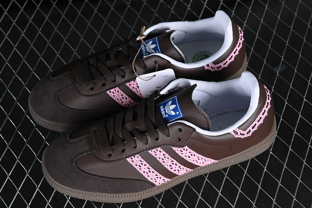 Adidas [IG1024]-[SAMBA VEGAN OG BROWN/PINK]-[WOMAN:36-40] - Image 11