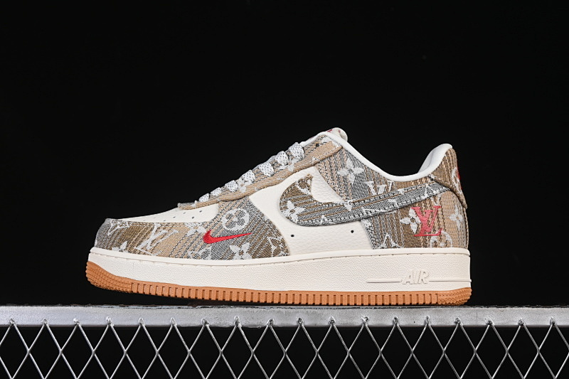 Nike Nike AIR FORCE 1 07 LOW LV GREY/BROWN · DF0188-076, photo 1