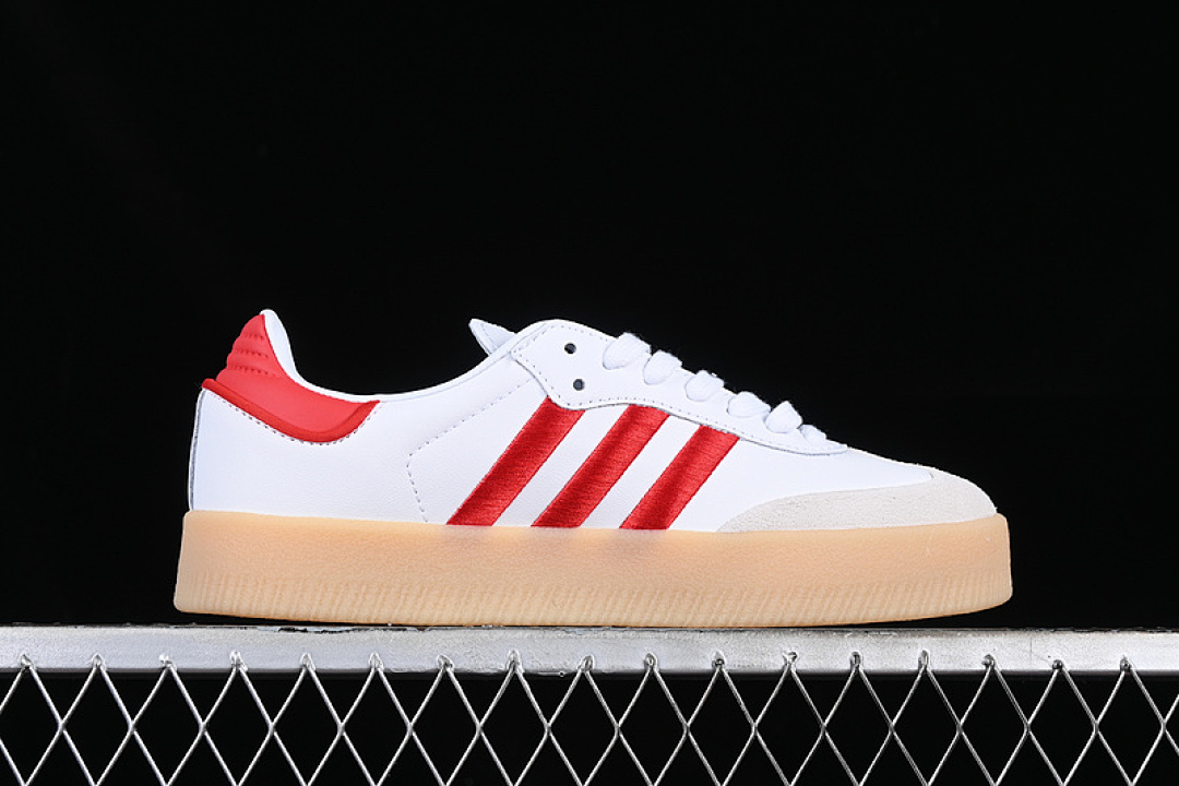 Adidas [ID0438]-[SAMBA VEGAN WHITE/RED/BROWN]-[WOMAN:36-39]-[MAN:40-45] - Image 16