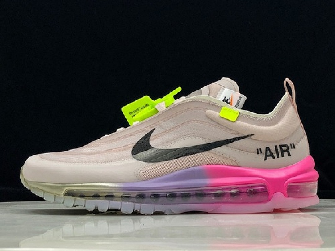 Off-White [AJ4585-600]-[BC OFF-WHITE AIR MAX 97 QUEEN NY ELEMENTAL ROSE/BLACK]-[WOMAN:36-39]-[MAN:40-46], photo 1