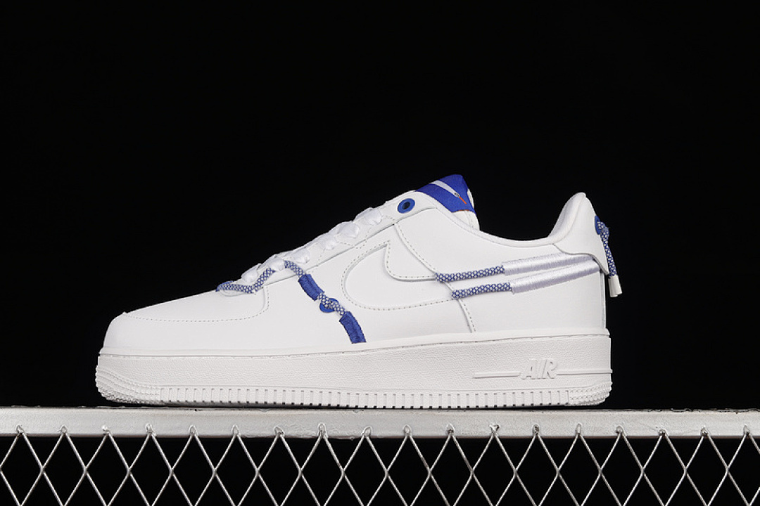 Nike [DH4408-100]-[AIR FORCE 1 LOW 07 LX WHITE/SAFETY ORANGE/BLUE]-[WOMAN:36-39]-[MAN:40-45], photo 1