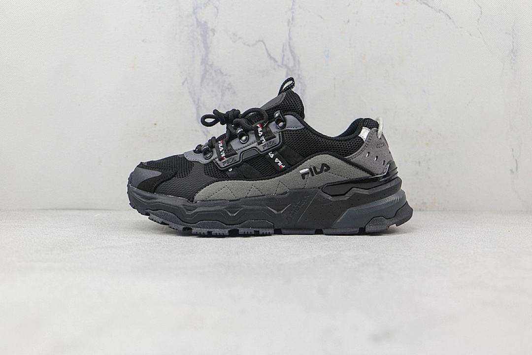 Fila [FI*LA FUSION MARS SHOES BLACK/GREY/BLACK]-[WOMAN:36-39]-[MAN:40-45], photo 1