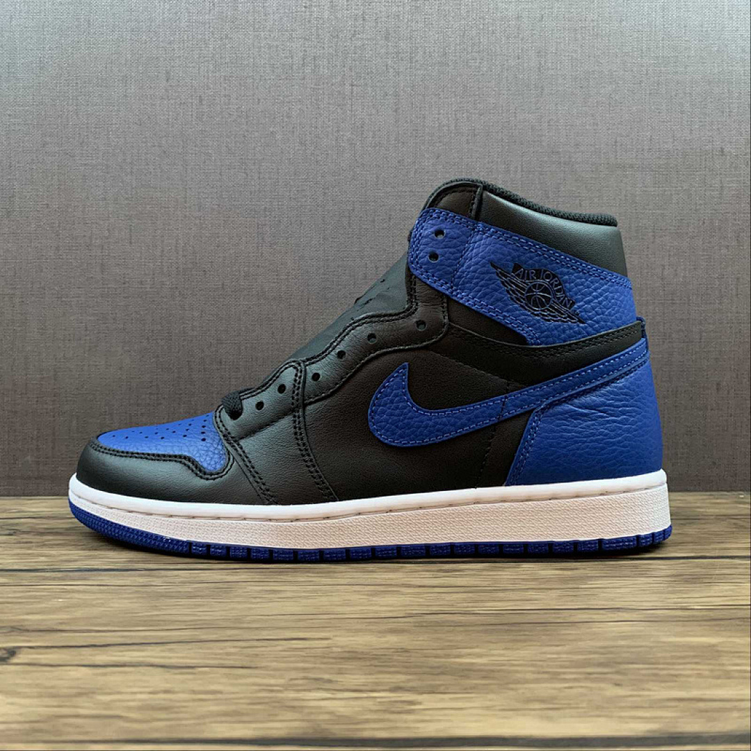 Jordan [555088-007]-[AIR JORDAN 1 RETRO HIGH OG ROYAL 2017 BLACK/ROYAL-WHITE]-[MAN:40-47.5], photo 1