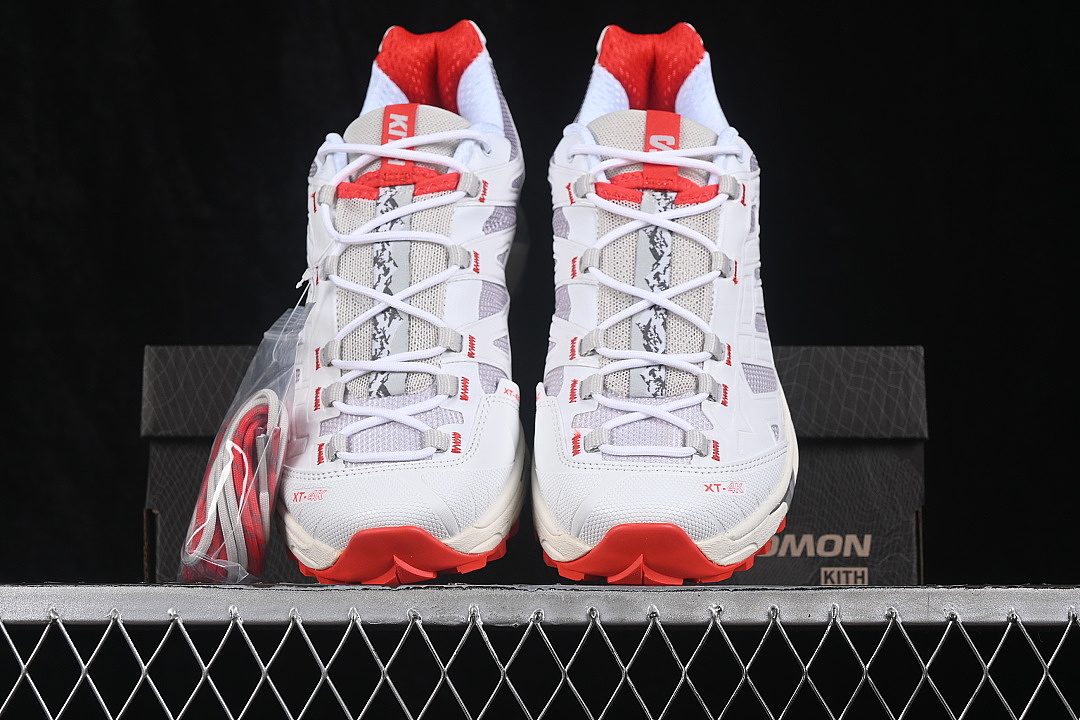On Running [477718-29]-[XT 4K KITH TRAIL RUNNING SHOES WHITE/GREY/RED]-[WOMAN:36-39]-[MAN:40-45] - Image 12