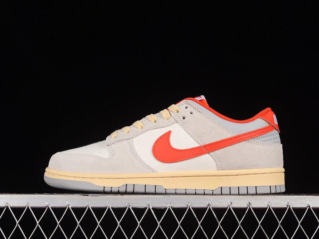 Unbranded [FJ5429-133]-[DUNK LOW ATHLETIC DEPARTMENT SAIL/LIGHT SMOKE GREY/PICANTE RED]-[UNISEX:36-45], photo 1