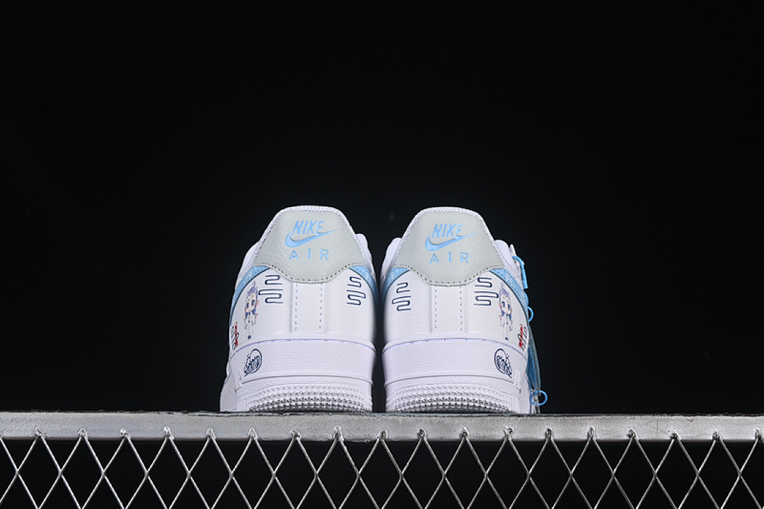 Nike [HF0022-010]-[AIR FORCE 1 07 LOW WHITE/BLUE]-[WOMAN:36-39]-[MAN:40-45] - Image 14