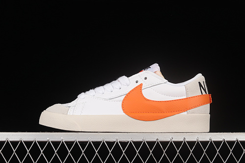 Nike BLAZER LOW WHITE/GREY/ORANGE · DN2158-100, photo 1