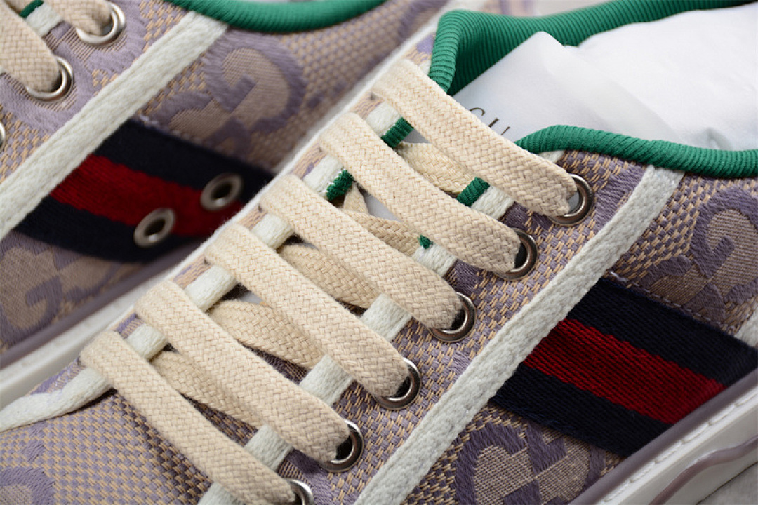 Gucci [GU*CCI TENNIS 1977 PRINT SNEAKER GREEY/GREY/WHITE/RED]-[WOMAN:35-39] - Image 7