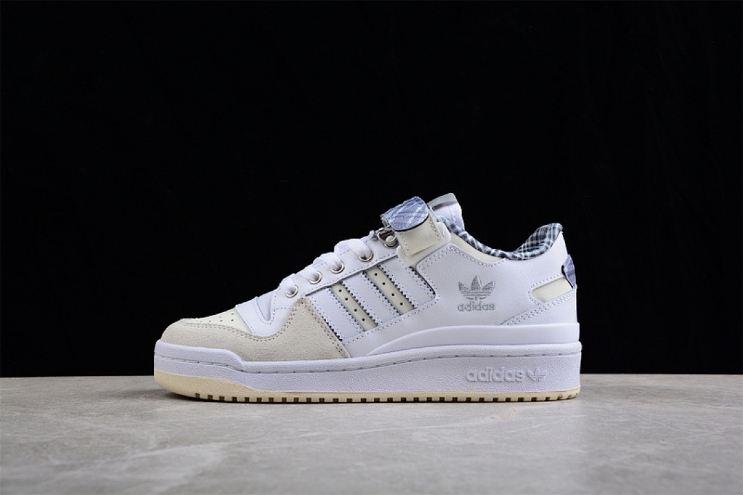 Off-White [FZ5627]-[FORUM 84 LOW SHOES CLOUD WHITE/OFF WHITE/BLUE]-[WOMAN:36-39]-[MAN:40-45], photo 1