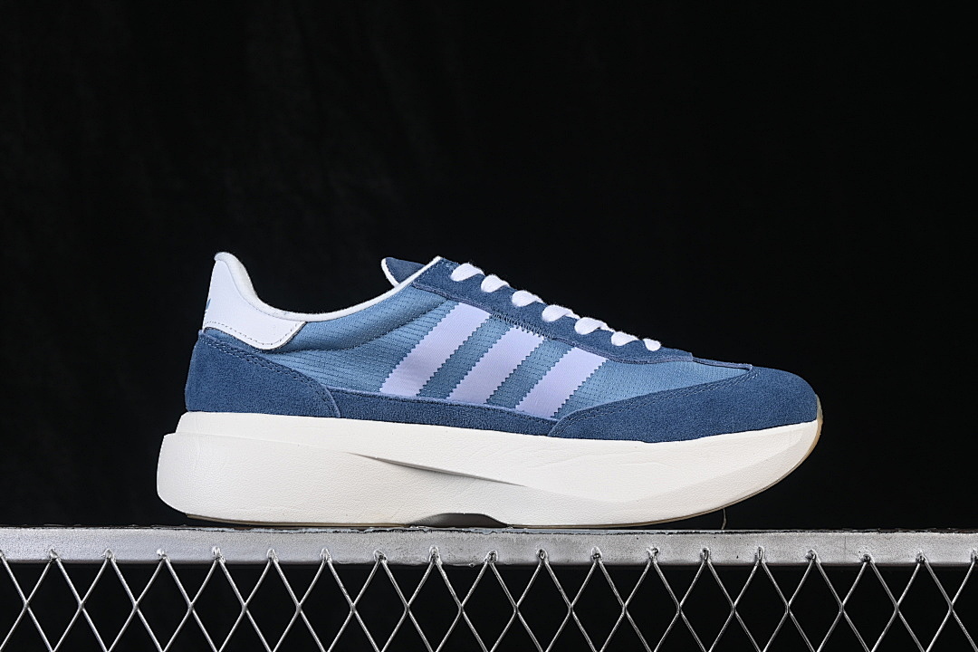 Adidas [CJ4453]-[ULTRA LIGHT AND BREATHABLE CASUAL RUNNING SHOES NAVY BLUE/WHITE]-[MAN:40-45] - Image 15