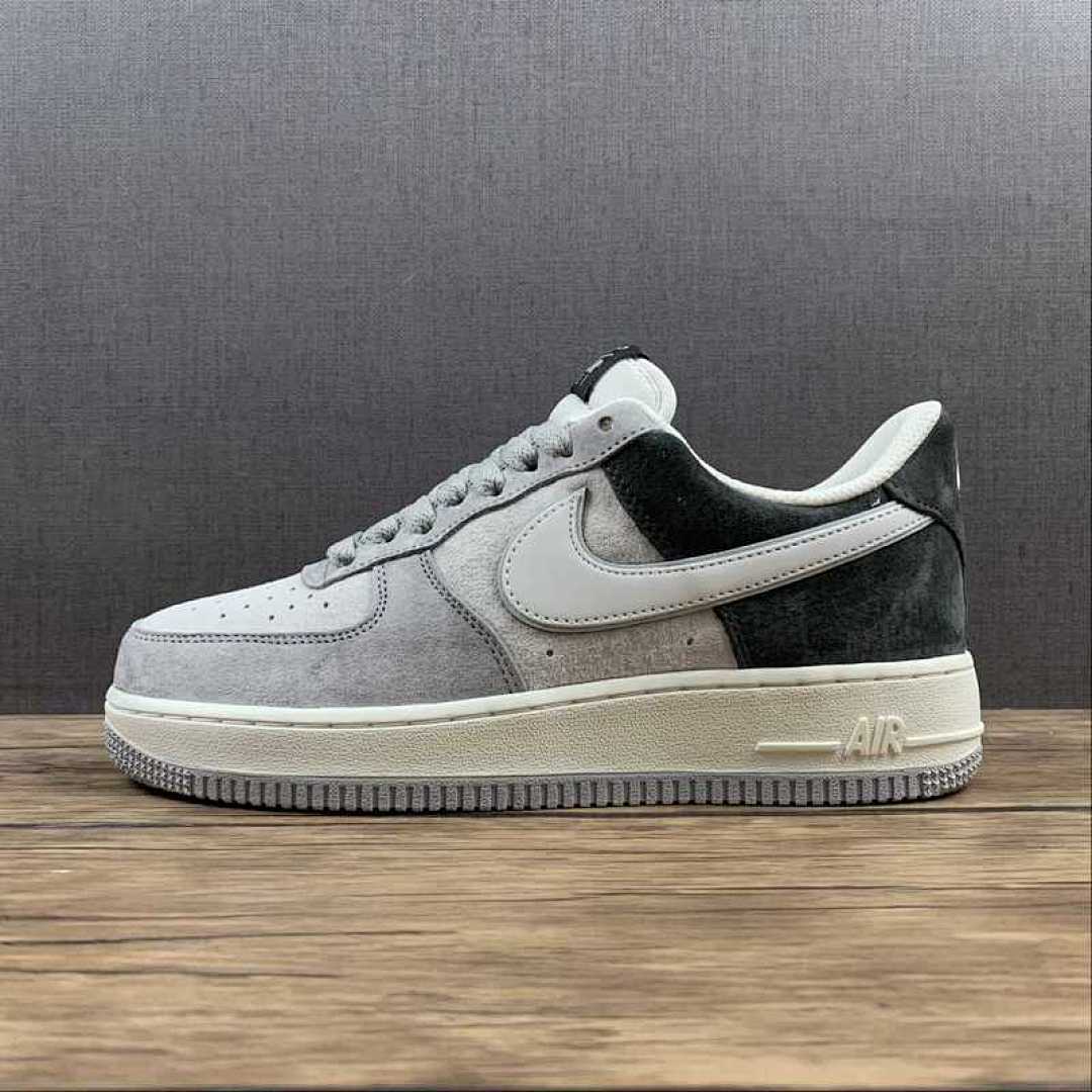Nike Nike AIR FORCE 1 LOW 07 WHITE/RICE GREY/BLACK · DW0831-896, photo 1