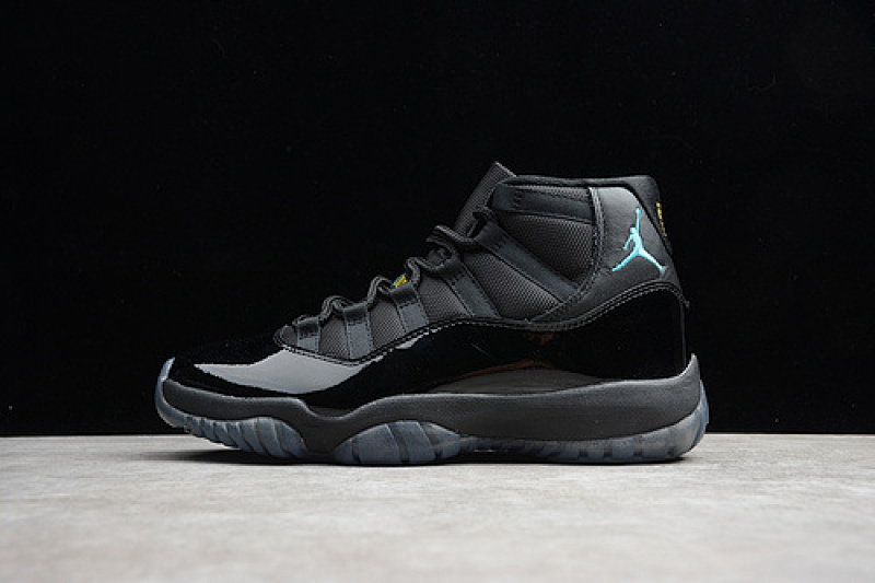 Jordan CJ AIR Jordan 11 RETRO BLACK/GAMMA BLUE-VARSITY MAIZE · 378037-006, photo 1