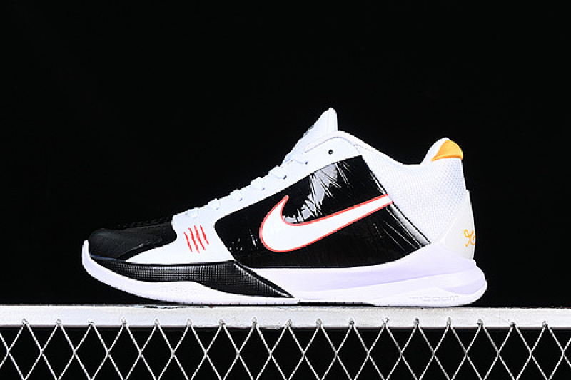 Nike Nike ZOOM KOBE 5 CHAOS WHITE/BLACK/GOLD/RED · CD4991-101, photo 1
