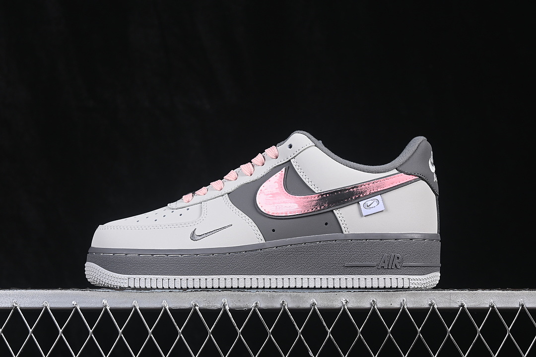 Nike [DB3301-034]-[AIR FORCE 1 07 LOW CASUAL SNEAKERS DARK GRAY/GREY]-[WOMAN:36-39]-[MAN:40-45], photo 1
