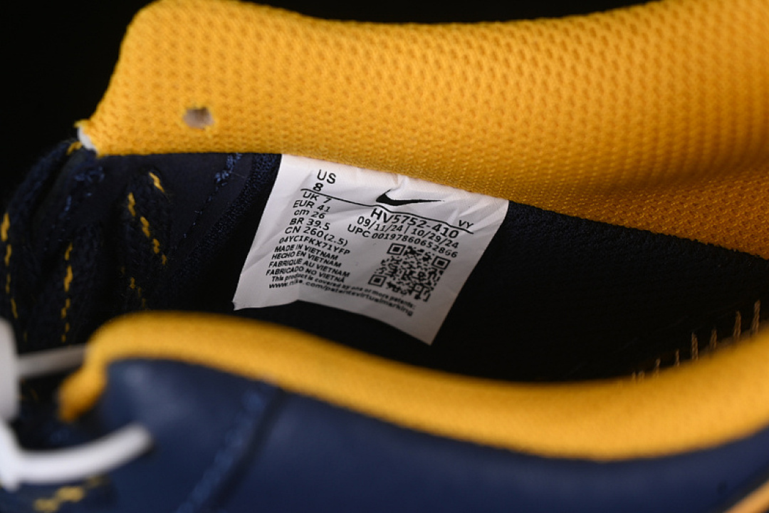 Nike [HV5752-410]-[AIR FORCE 1 07 LOW MIDNIGHT NAVY/BLUE VOID/LIGHT CRIMSON/UNIVERSITY GOLD]-[36-45] - Image 6