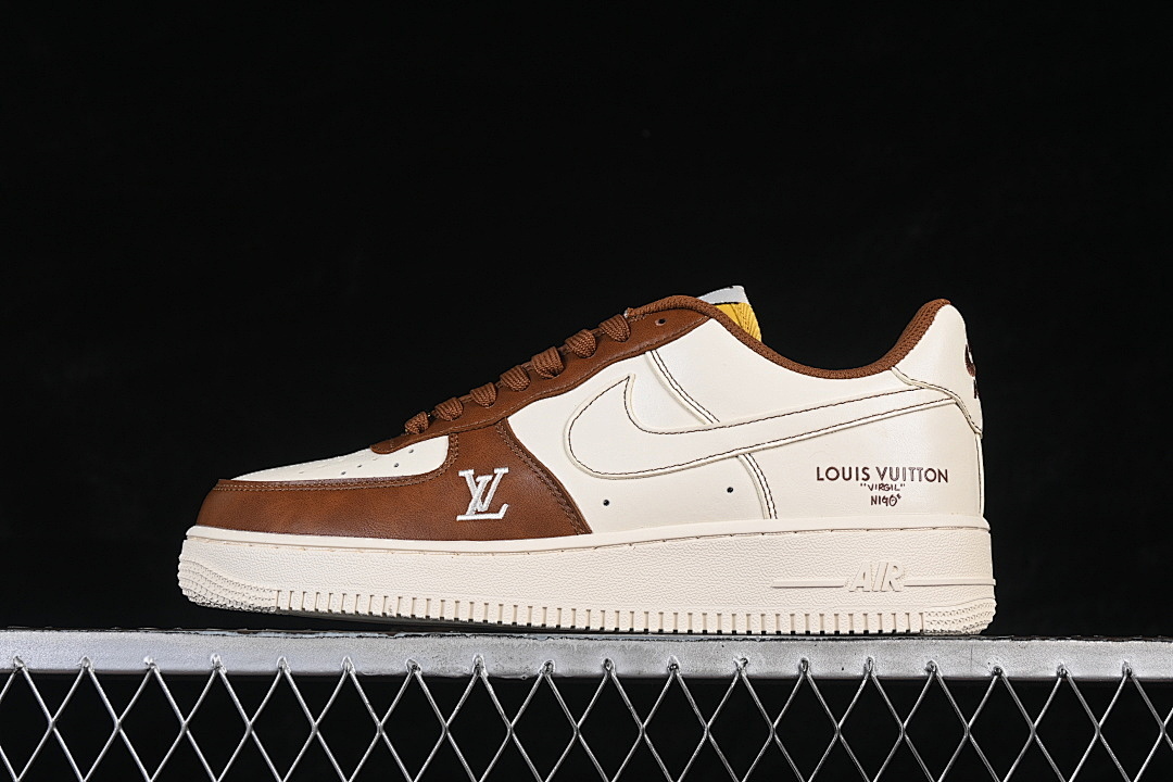 Nike [IH1817-800]-[AIR FORCE 1 07 LOW WHITE/BROWN]-[WOMAN:36-39]-[MAN:40-45] - Image 2