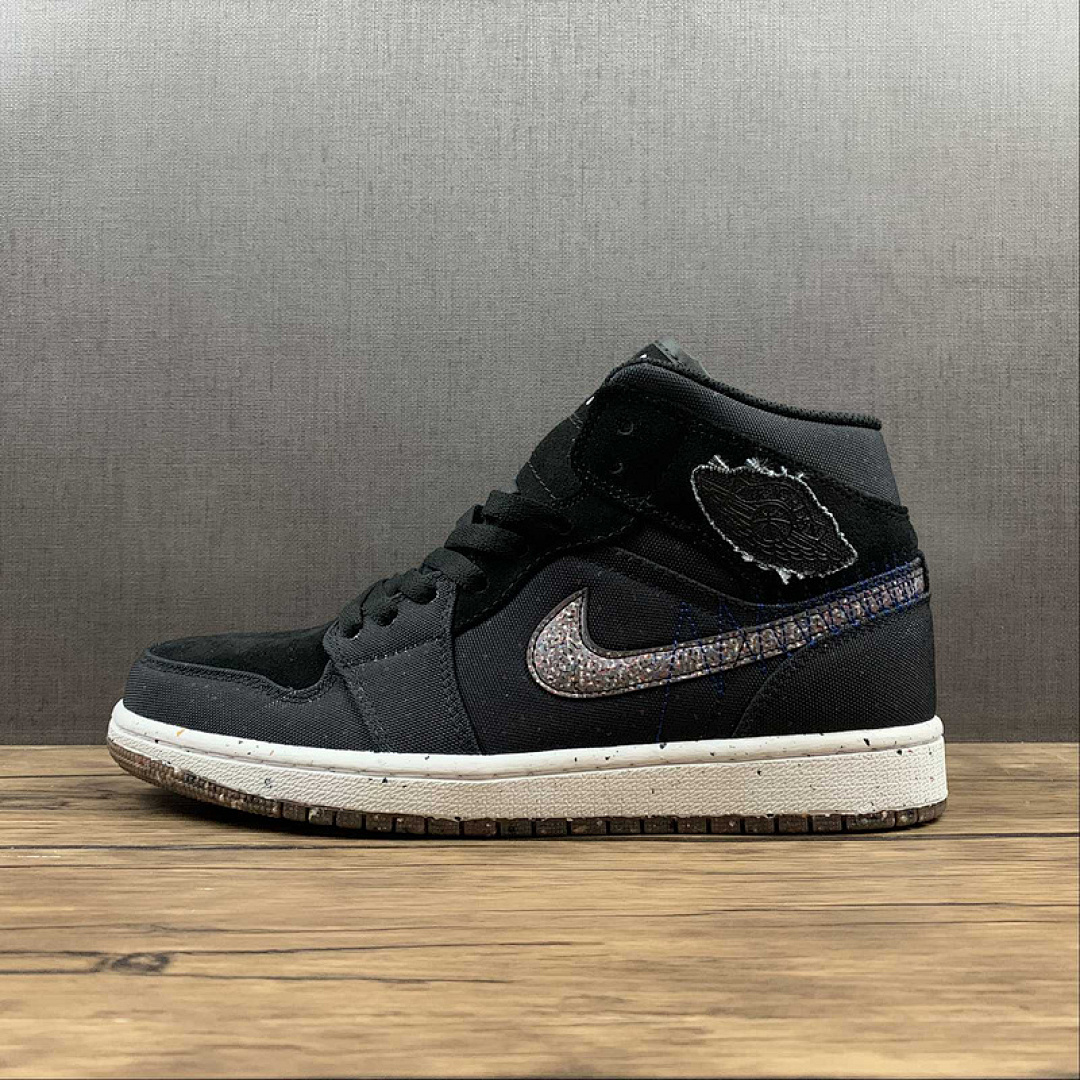 Jordan [DM3529-001]-[AIR JORDAN 1 MID CRATER BLACK/RACER BLUE/WHITE/MULTI-COLOR]-[MAN:40-46], photo 1