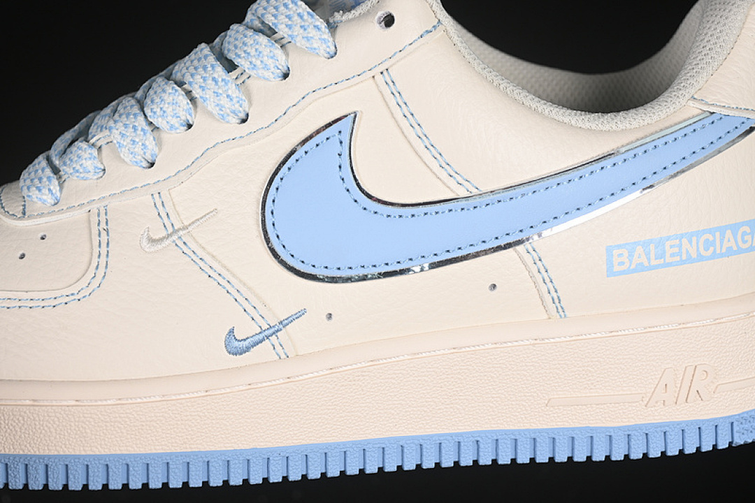 Nike [CW2288-111]-[AIR FORCE 1 07 LOW WHITE/BLUE]-[WOMAN:36-39]-[MAN:40-45] - Image 8