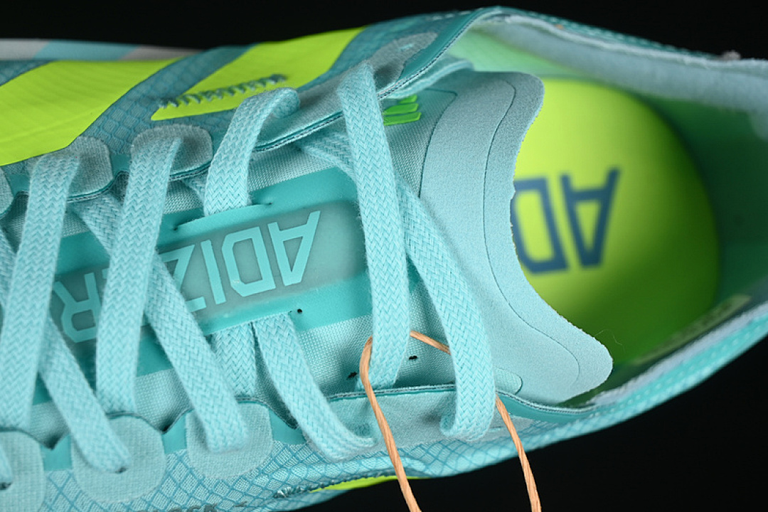 Adidas [JR1251]-[ADIZERO ADIOS 4 M BLUE/GREEN]-[WOMAN:36-39]-[MAN:40-45] - Image 9